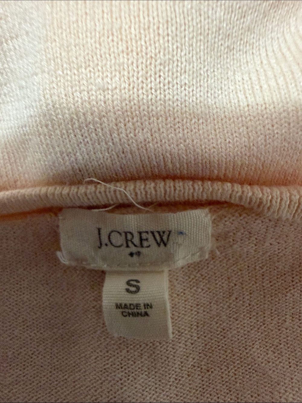 J. Crew Beige Crewneck Button-Front Cardigan - Picture 4 of 4